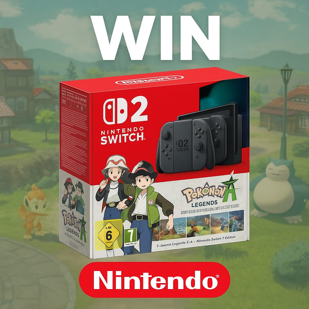 Win Nintendo Switch 2 + Pokémon Legends: Z-A Bundle