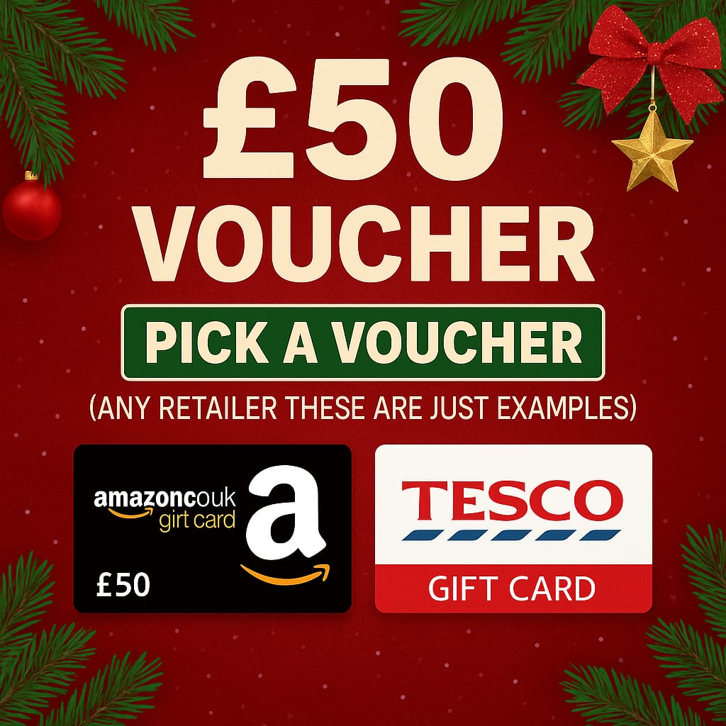 Win £50 Voucher - Christmas Bonus
